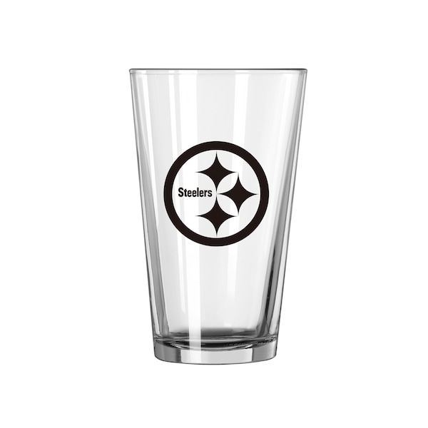 Logo Brands Pittsburgh Steelers 16oz Gameday Pint Glass 625-G16P-1 - main